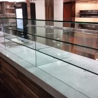 glass shelves
