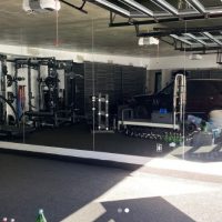 custom mirrors for a gym